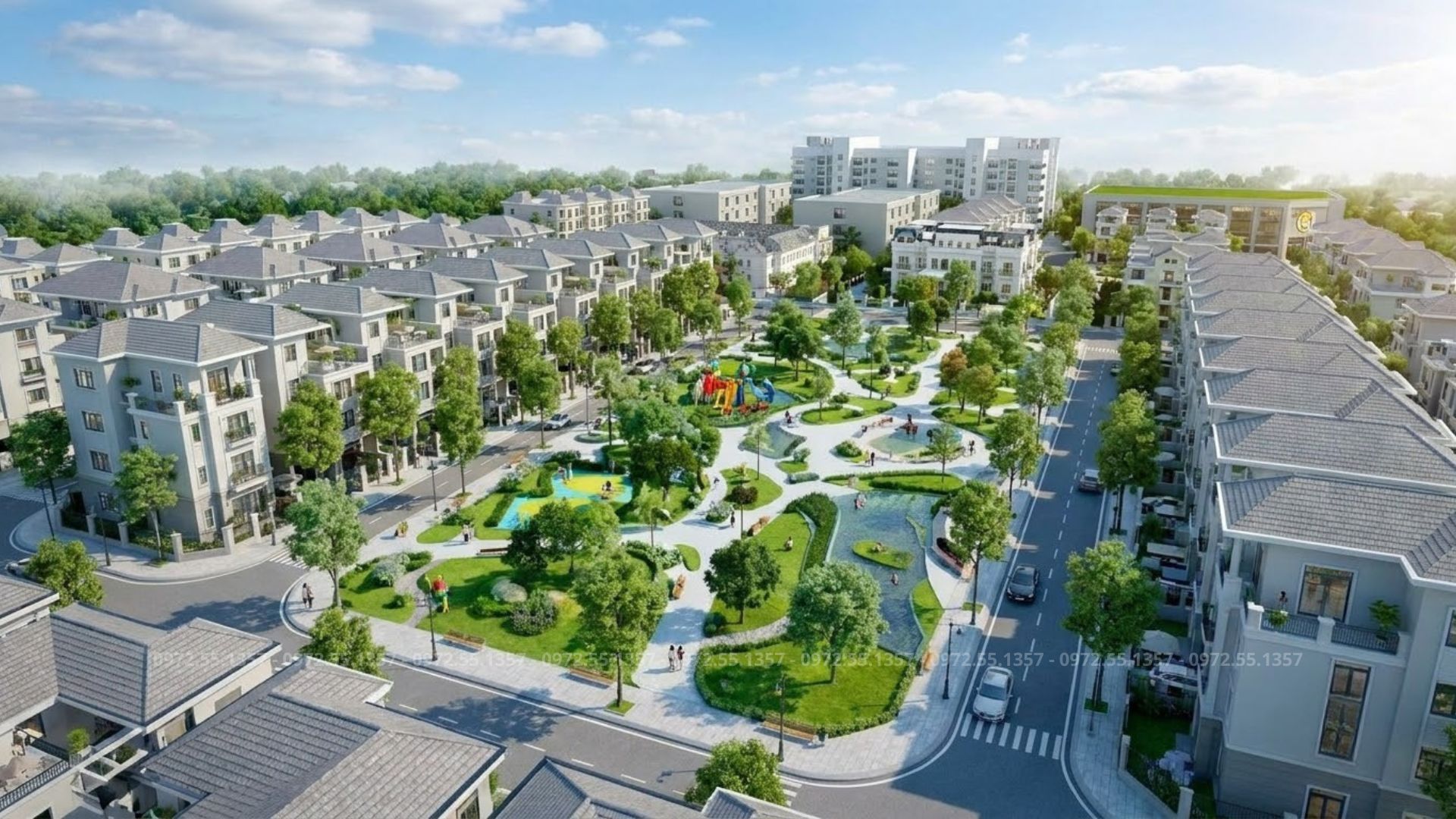 Phối cảnh dự án The President Park