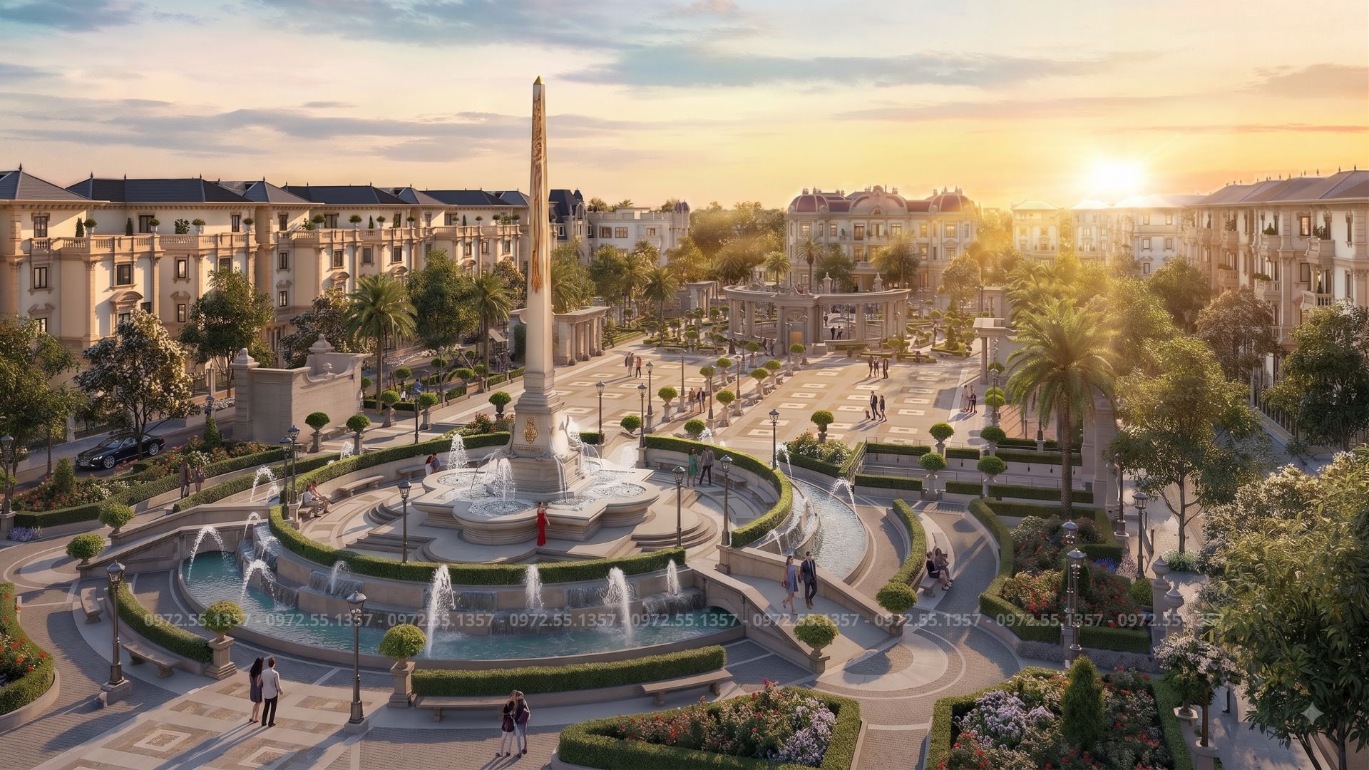 Quảng trường và sân khấu nghệ thuật The President Park