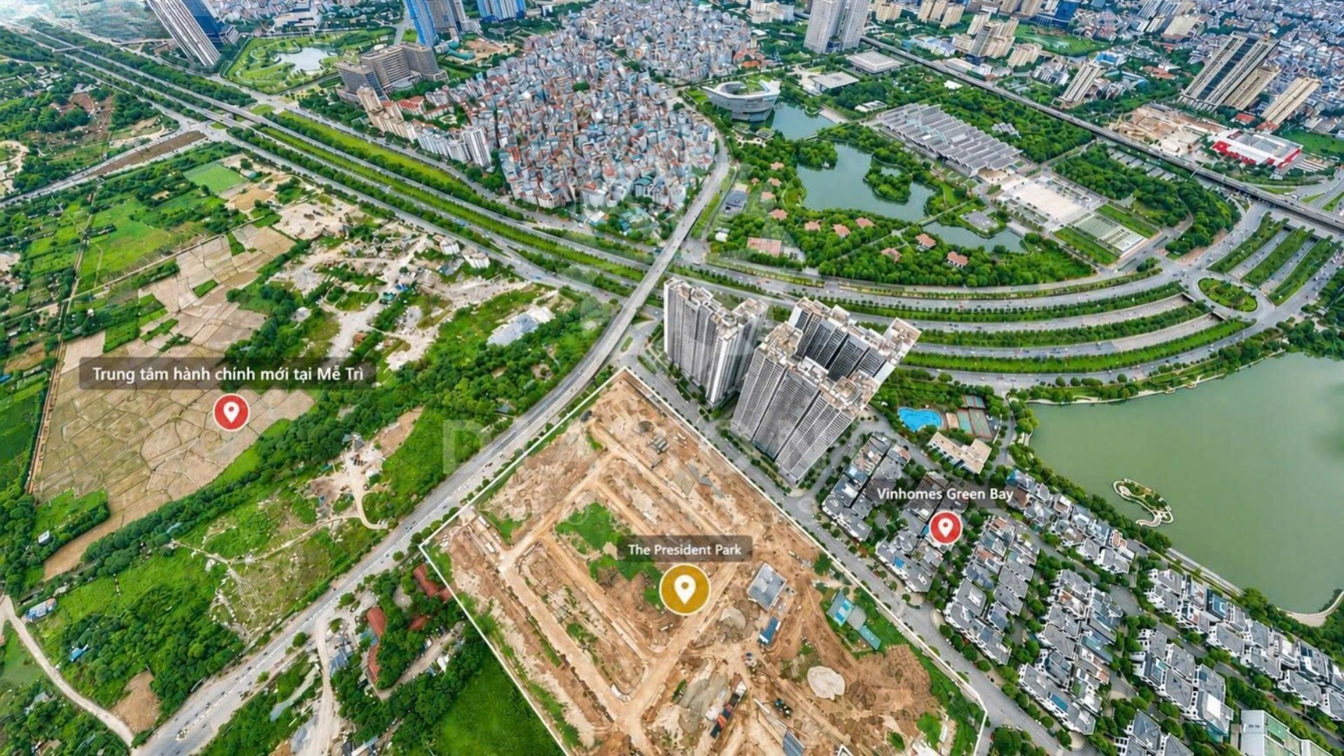 Tiến độ dự án The President Park ngày 30/08/2026