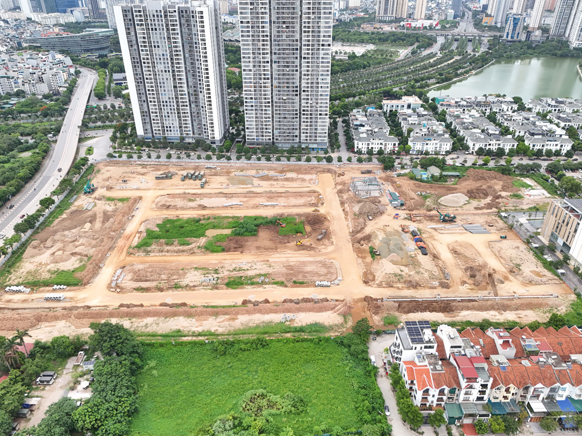 Tiến độ dự án The President Park ngày 08/09/2026: thực tế công trường mới nhất
