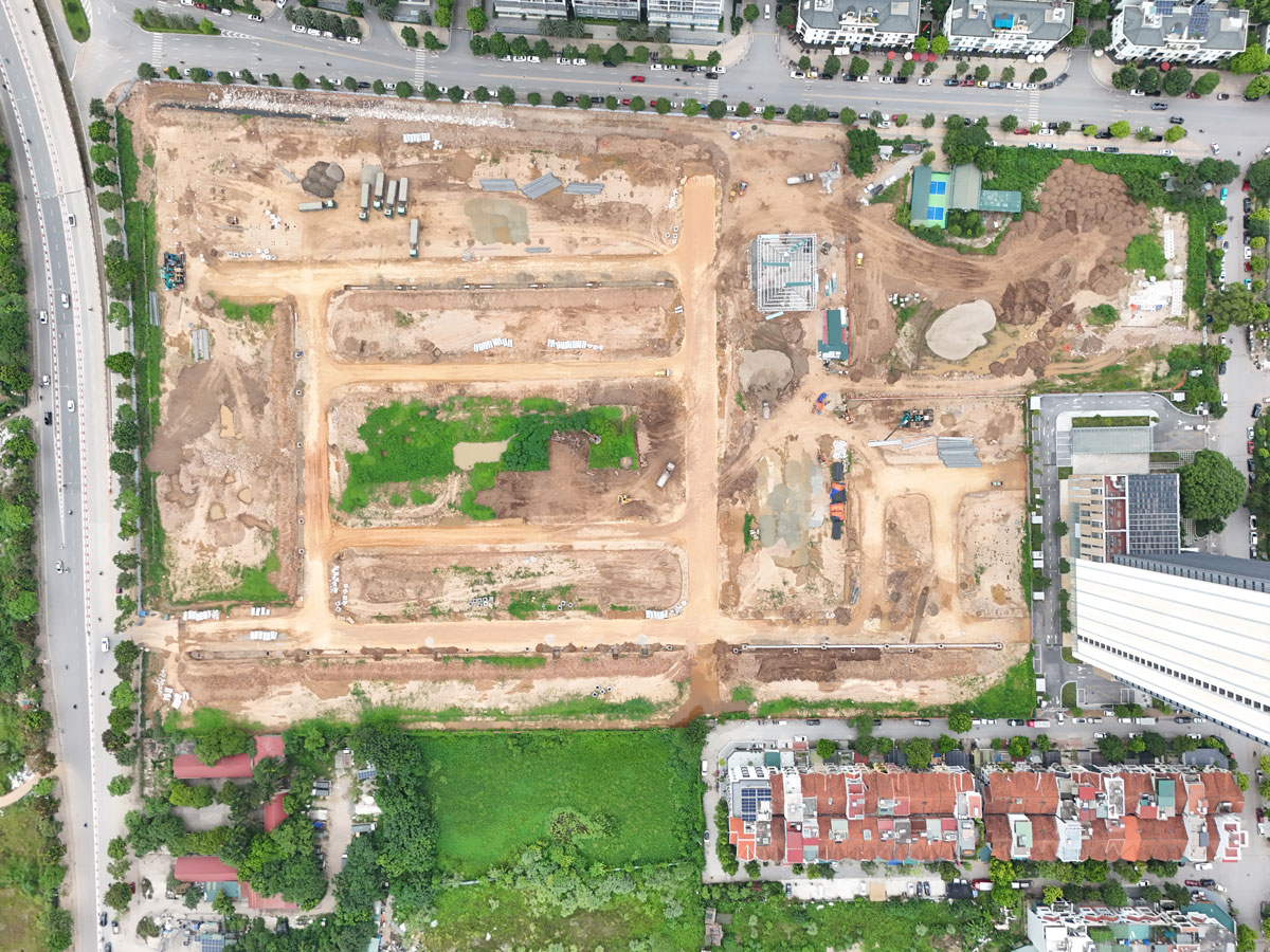 Tiến độ dự án The President Park ngày 08/09/2026: thực tế công trường mới nhất
